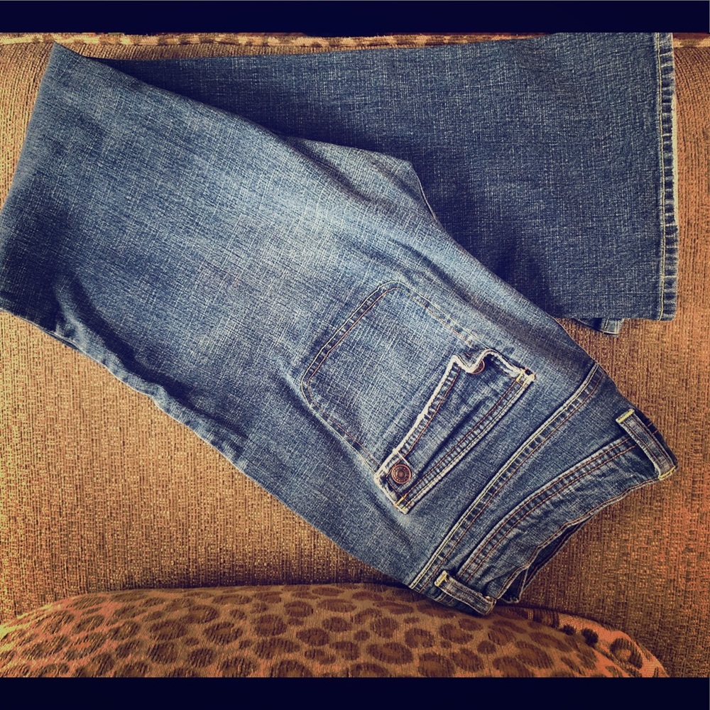 Ultra low raise jeans